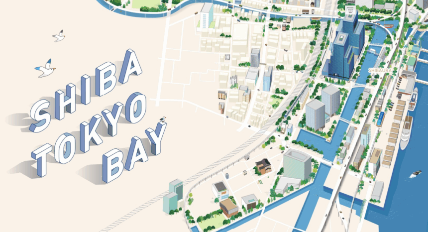 芝・東京ベイエリアの観光デジタルマップ「SHIBA TOKYO BAY MAP」が公開｜バス・船のリアルタイム位置表示で水辺を巡る